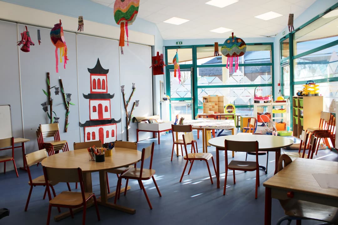 Salle d'atelier créatif